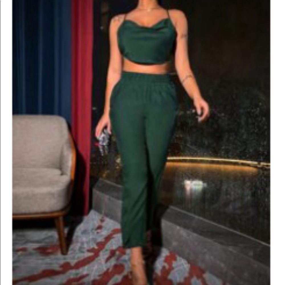 Matching Green 2 Piece Set